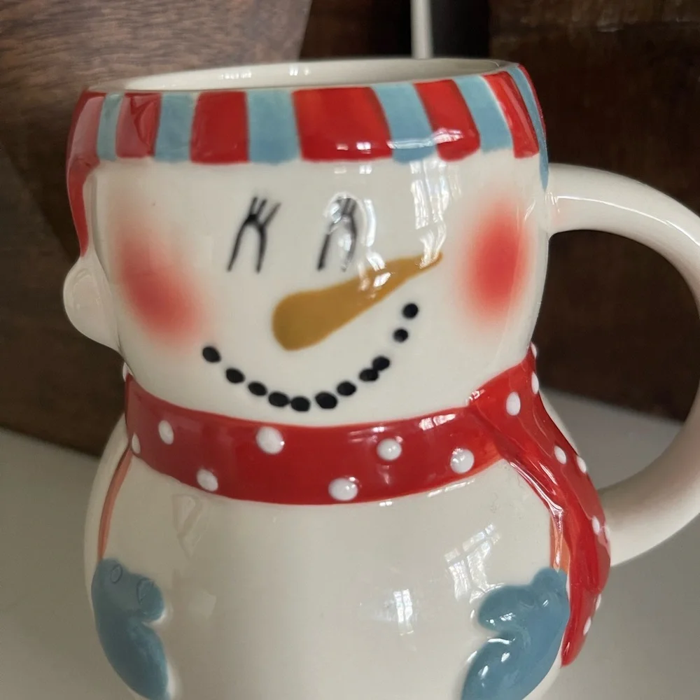 Threshold Target Snowman Coffee Hot Chocolate Christmas Mug - Picture 5 of 5
